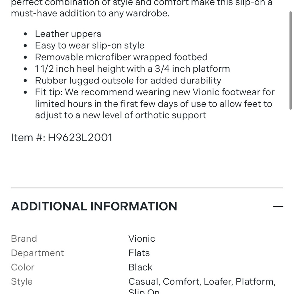 Vionic Kensley Loafer - Picture 6 of 6